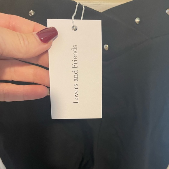 Lovers and Friends women’s NWT studded leggings, size med - Picture 5 of 6